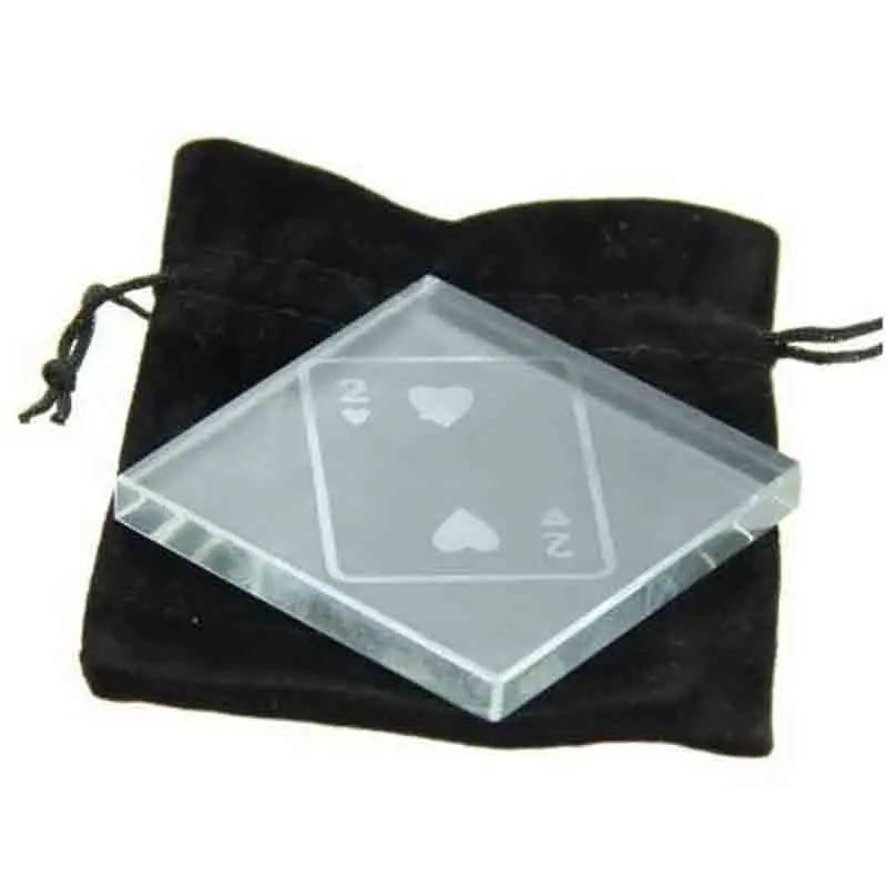 The Ghost Glass 1.0 - Card Magic Trick,Stage Magic Props,Close Up Magic,Mentalism,Comedy,Magia Toys Classic