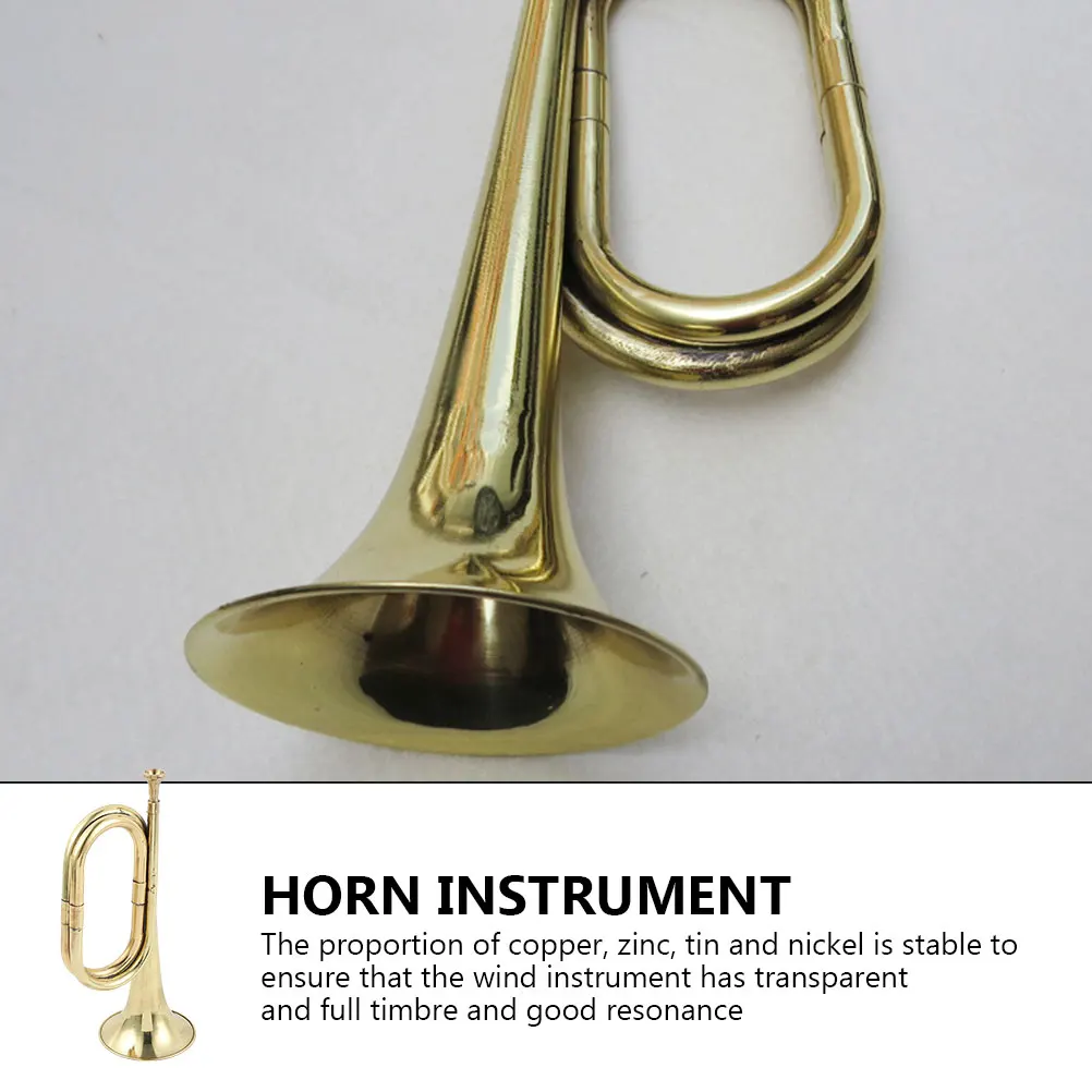 Trumpet Instrument Wind Instrument Trumpet Traditional Wind Copper Alloy Bugle Youth Horn Copper