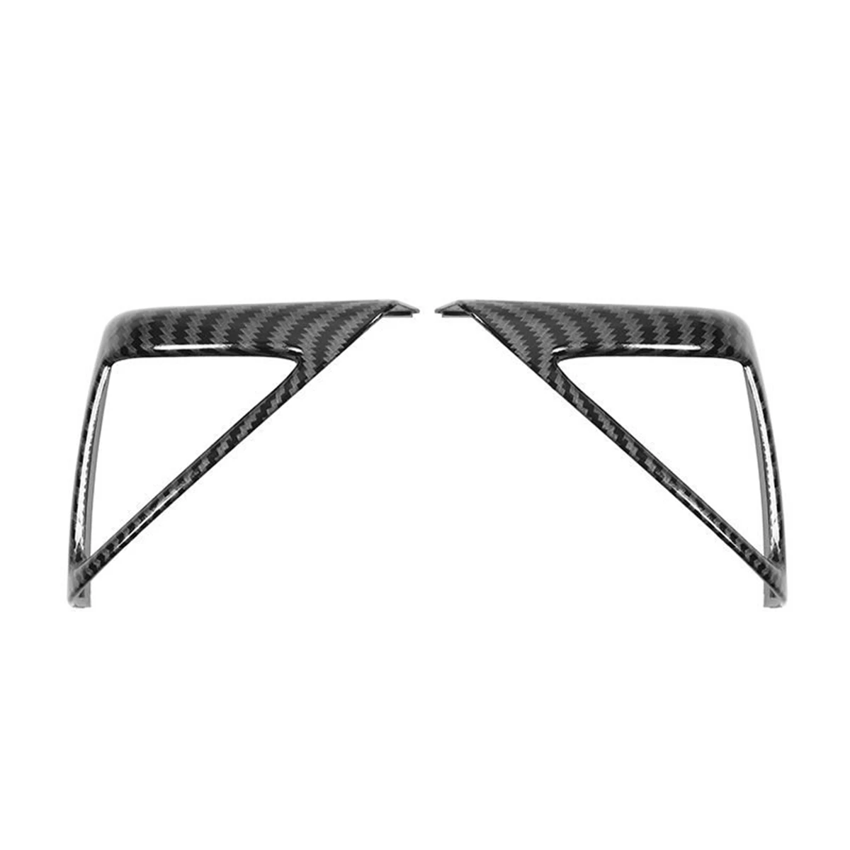 

Автомобильная декоративная наклейка на крышку колонки A Pillar ABS для Chevrolet Camaro 2010-2015, аксессуары для интерьера (углеродное волокно)