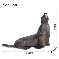Realistic Sea Life Figure Toy - Shark and Whale Ocean Animal (Sea lion)
