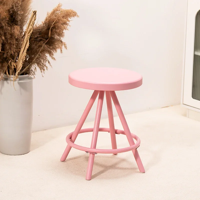 Minimalist Luxury Sofa Side Table, Modern Round Nightstand, Nordic INS Style Living Room Mini Tea Table, Trendy Corner End Table