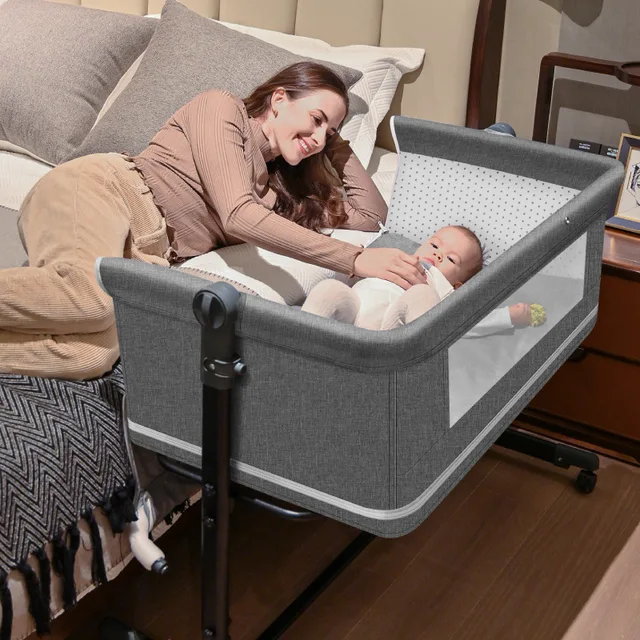 5-in-1 Convertible Baby Station: Crib, Changing Table, Playpen, Mobile Base & Storage Organizer 1