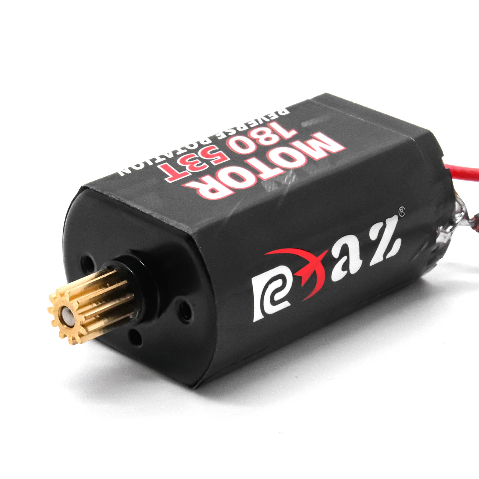 Moteur RC Brushless 180 80T monté sur châssis de voiture 1/18