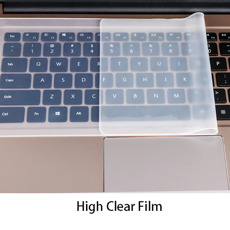 Keyboard Silicone Cover Keyboard Cover 2pcs Universal Keyboard Cover for 13-17 inch Laptop Notebook PC Keyboard Anti Dust Soft Silicone Protective Clear Film Guard
