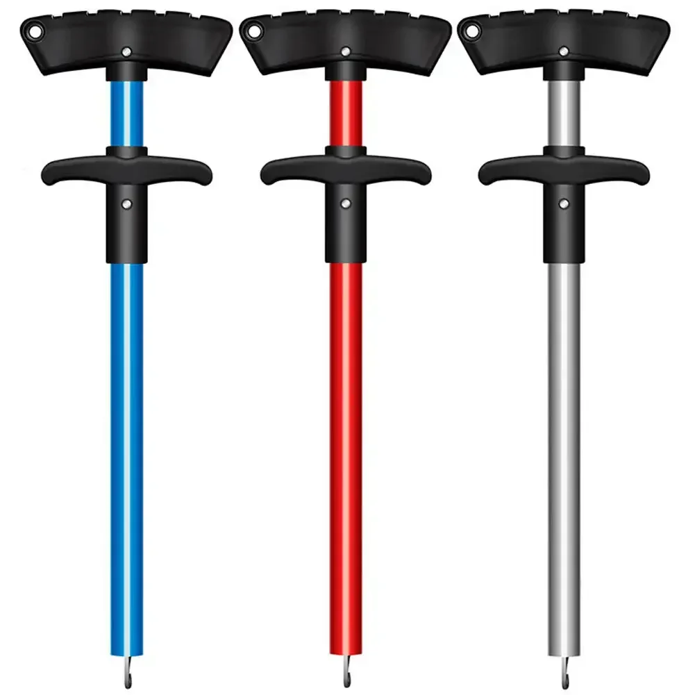 Compact Aluminum Fish Hook Remover and Lure Extractor Tool
