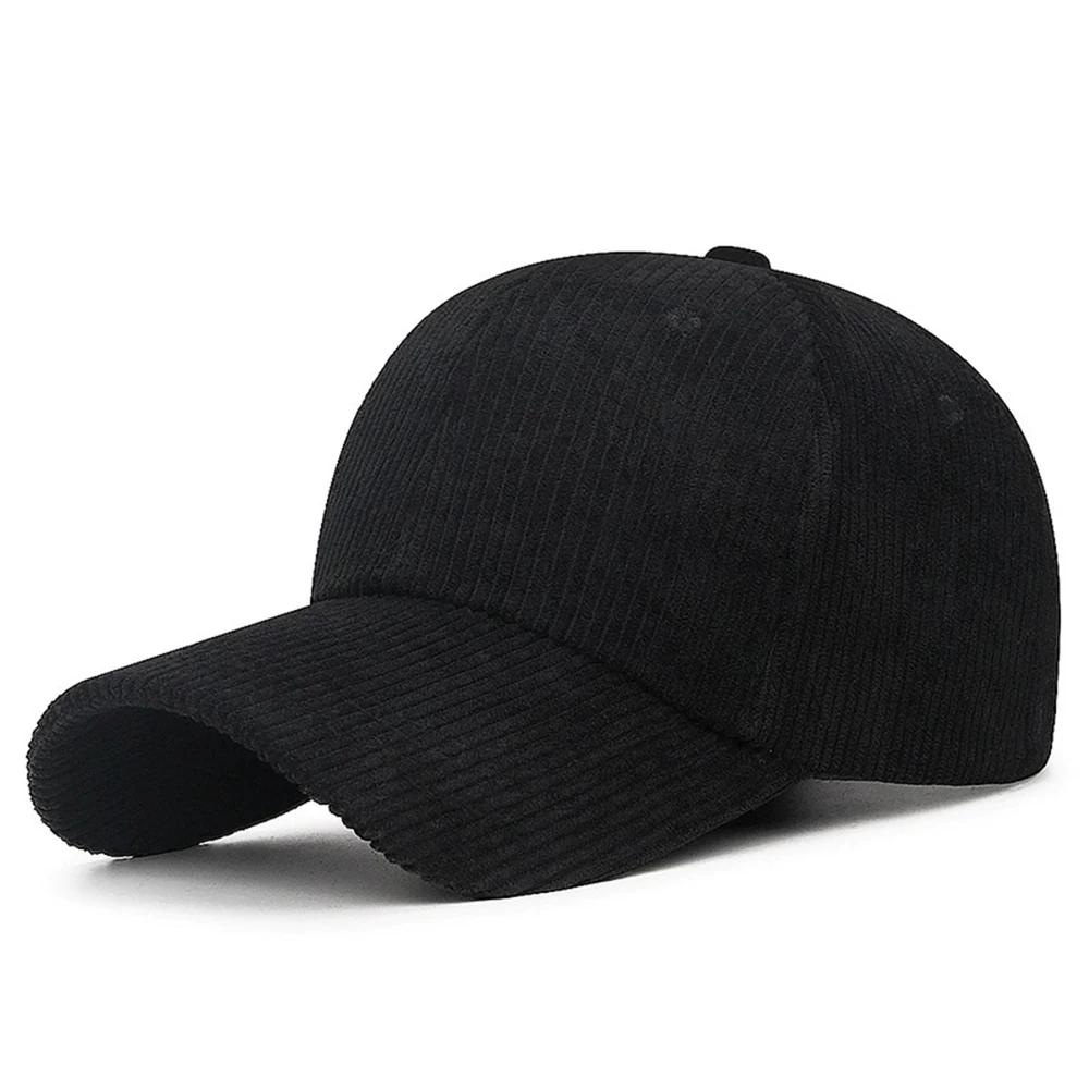Frühling Herbst Cord Baseball Cap Unisex Vintage Baseball Hut Frauen Männer Outdoor Einstellbare Hip Hop – Detail 5