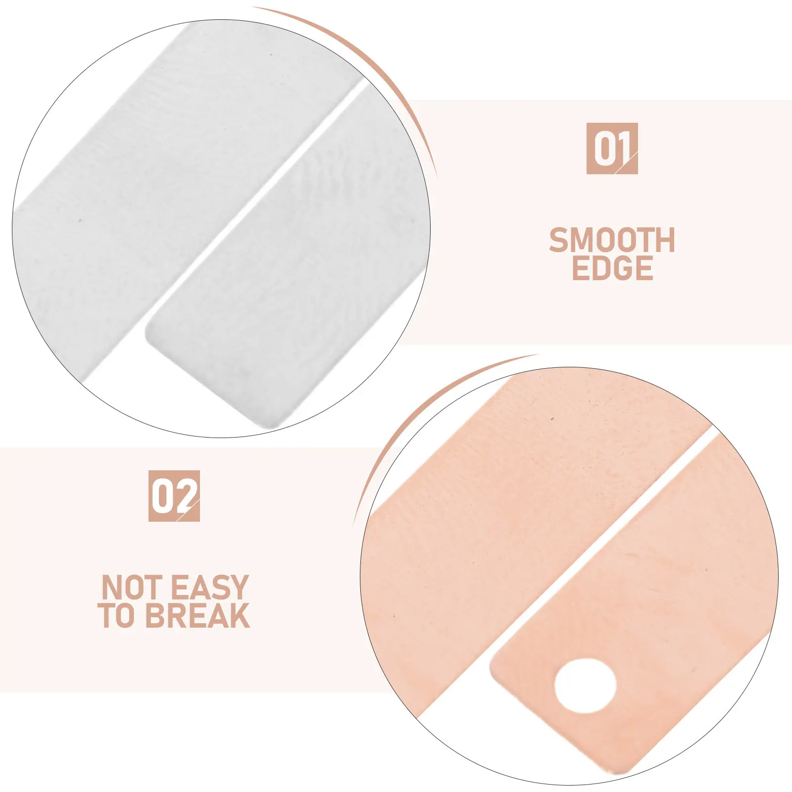 20Pcs 구리 아연 양극 전극 스트립 과학 전기 도금 실험을위한 순수 아연 시트 DIY 교육