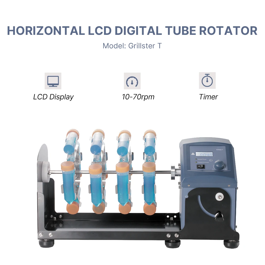 

Лабораторный ротатор для труб Lab1st LCD Digital Tube Rotator от 10 до 70 об/мин