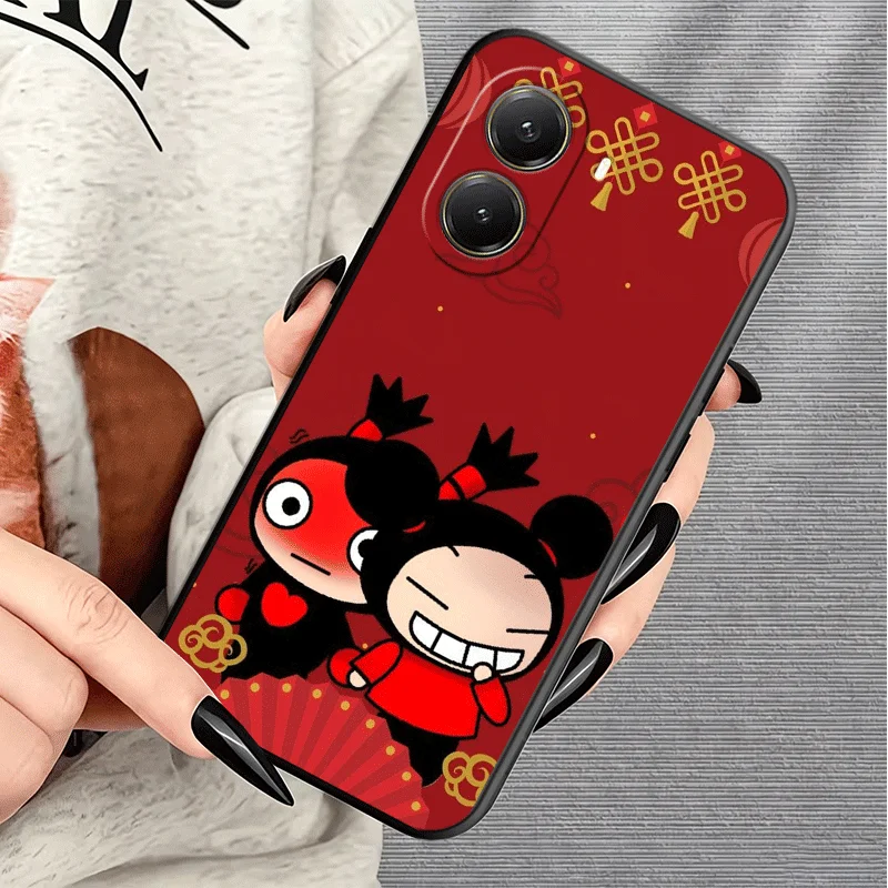 Cute Cartoon Character Soft Phone Case - Durable and Stylish Protection