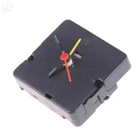 Black hands Kit Quartz Alarm Clock Movement Mechanism DIY Replacement Part 2