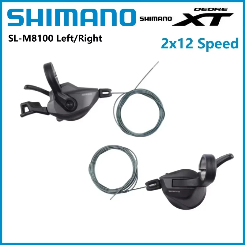 Shimano Commande de vitesses arrière XT SL-M8100 12 vitesses