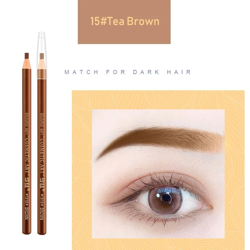 Waterproof Eyebrow Pencil Professional Long Lasting Microblading Pen_voghion.com