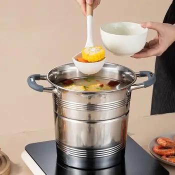 Stainless Steel Deep Fryer Pot Blade Cookware French Fryer for French Fries Home Kitchen 1