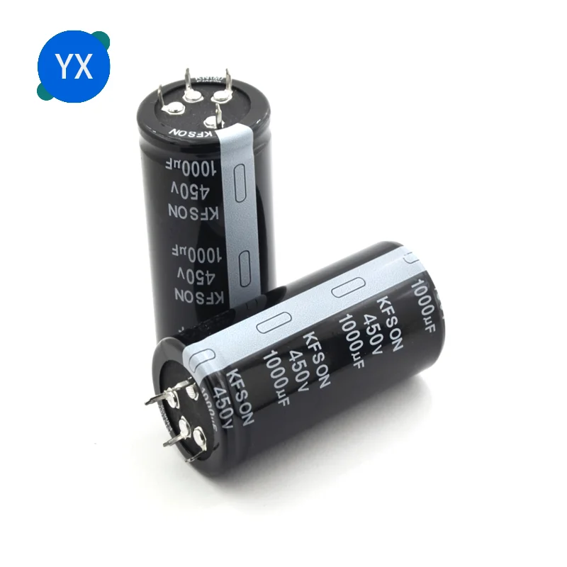 100v 400v 450v 1000uf 820uf 10000uf 4pin Hardpin Aluminum Electrolytic Capacitor Inverter