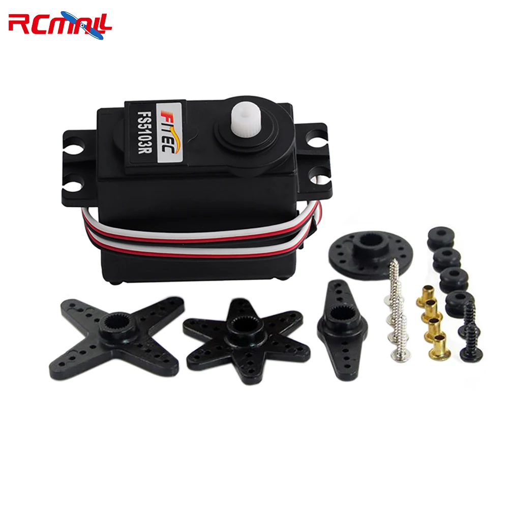 

Feetech FS5103R 3kg.cm 360 Degree Continuous Rotation RC Servo Motor Analog for Robot Smart Car FZ3413