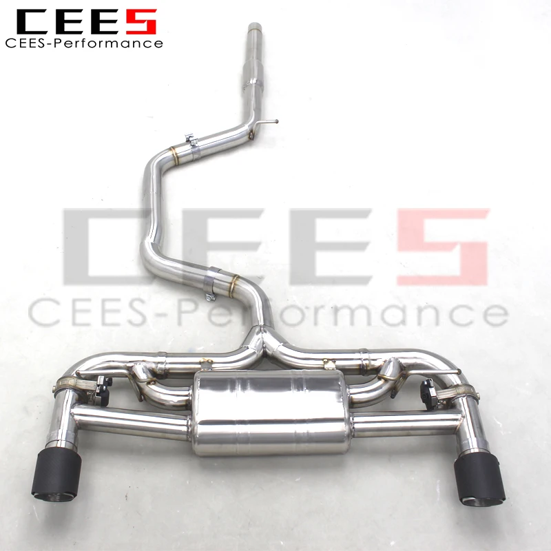 

CEES TIG сварочная Valvetronic тюнинг глушитель все 304ss выхлопные системы для VW GOLF 7/MK7/GTI 2,0 T 2014-2020