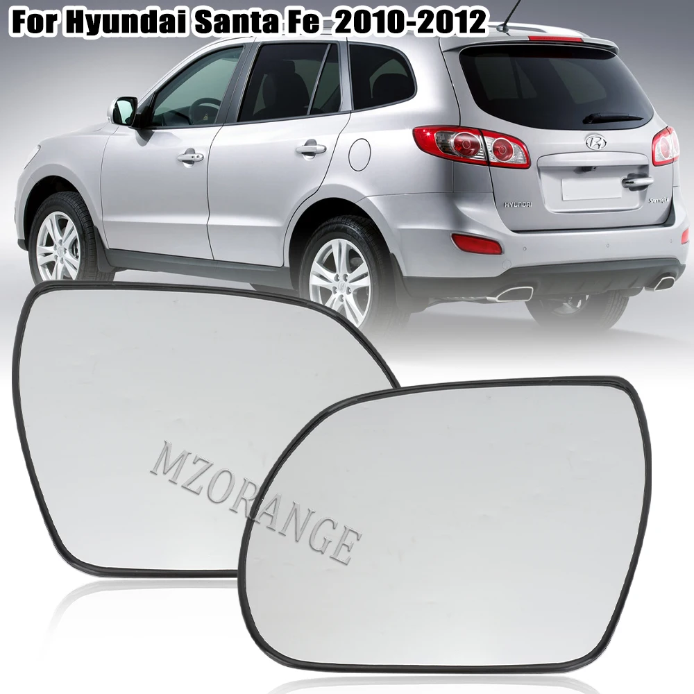 Auto Car Side Mirror for Hyundai Santa Fe 2010-2012 Heated Glass Wing Door Mirrors For Veracruz IX55 2007-2012 Replace accessory