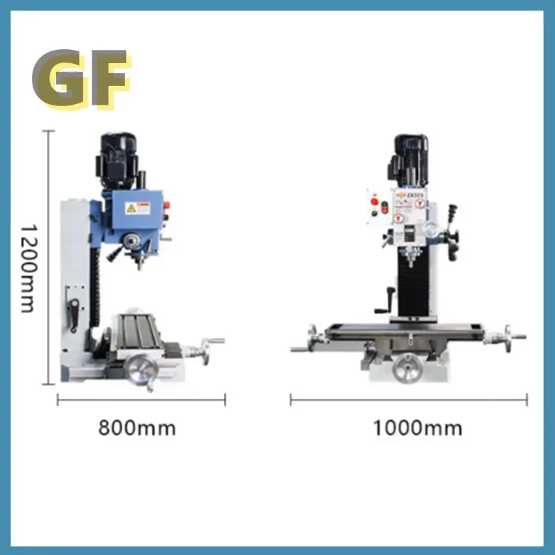 ZX32G High Precision Column Vertical Drilling Machine Bench Table