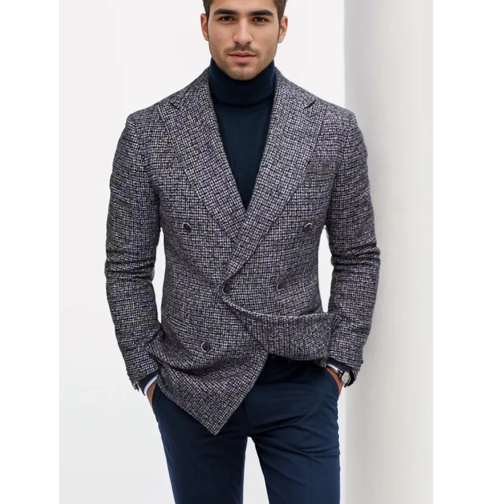 EliteFit Men's Trendy Casual Suit Jacket
