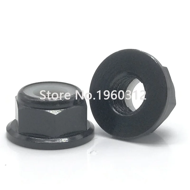 2-10 Stück Aluminium-Muttern Mit Flansch, Farbig, M2, M3, M4, M5
