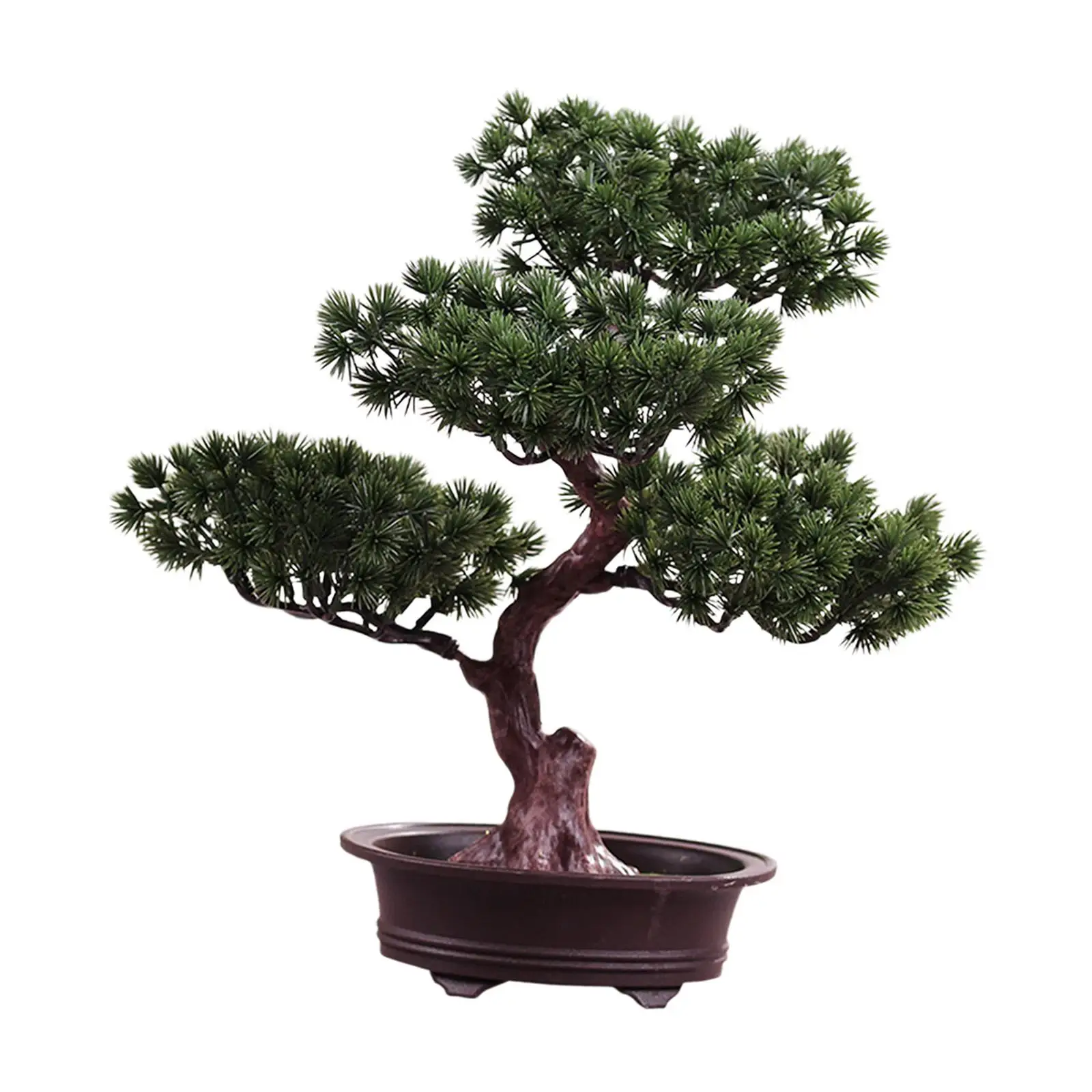 Sturdy Versatile Decorative Artificial Welcome Potted Bonsai Desktop Display