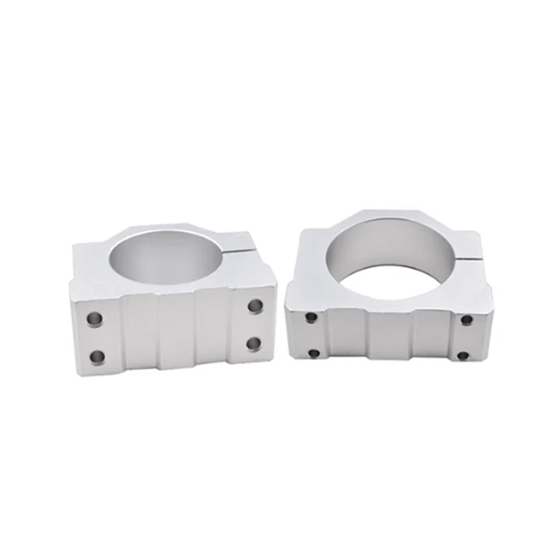 cnc spindle motor bracket bracadeira aluminio 05