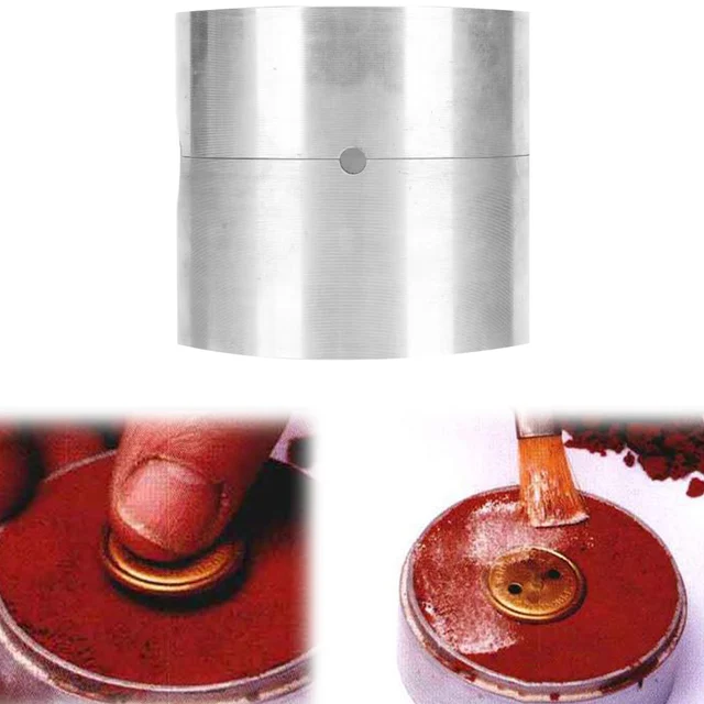 Pentola Per Fusione Gioielli In Lega Alluminio - Crogiolo Per Sabbia, Design Cilindrico, Per Creatori - Foto 8