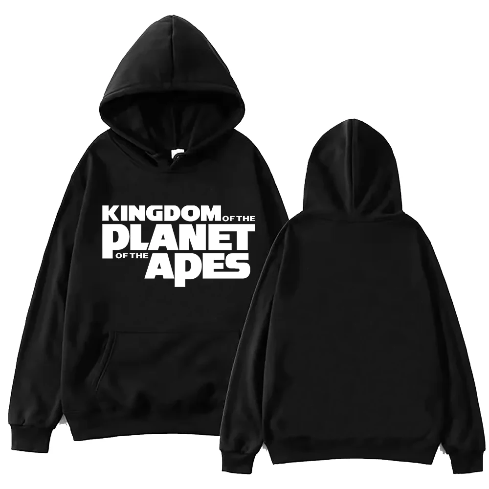 Planet of the Apes 2024 후드티, 하라주쿠 풀오버 상의, 맨투맨 팬 선물