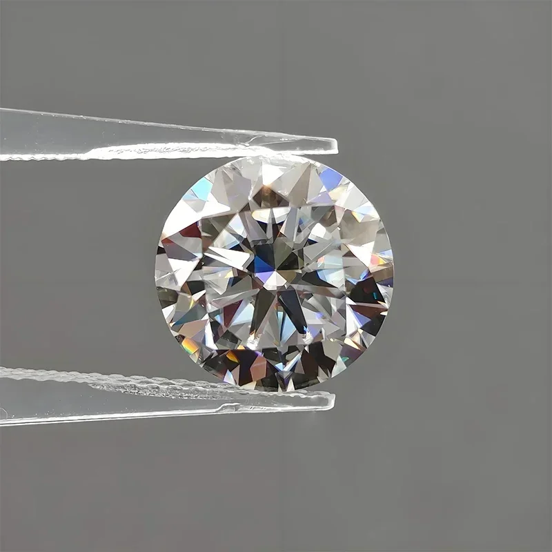 Moissanite Diamant 1.2 Ct Couleur D - Certificat GRA Avec Inscription Laser - Neuf Avec Étiquettes