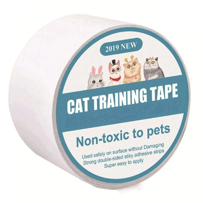

4Pcs 5Mx6.35Cm Furniture Guard Cat Scratch Protector Anti-Scratch Tape Roll Cat Scratch Prevention Clear Sticker