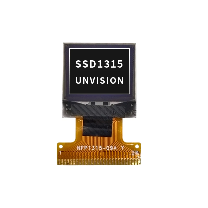 (5 Pz) Display Oled Da 0.66 Pollici 64*48 Schermo Oled A Matrice Di Punti Ssd1315 Drive Schermo Lcd Spi/Iic 28Pin