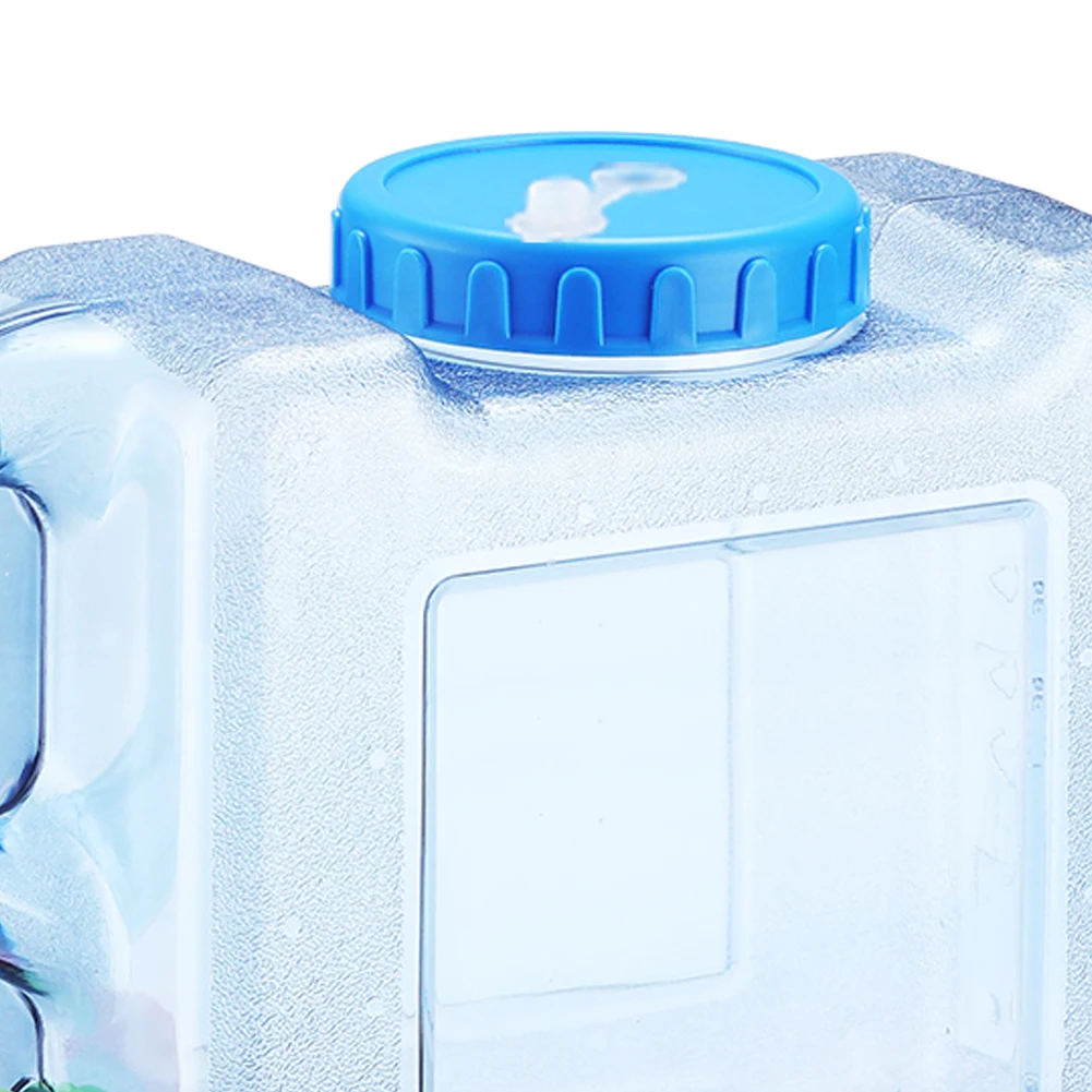 5L Water Carrier Canister Water Container with Faucet Portable Water Container Water Can Bucket Beverage Outdoor Water Container