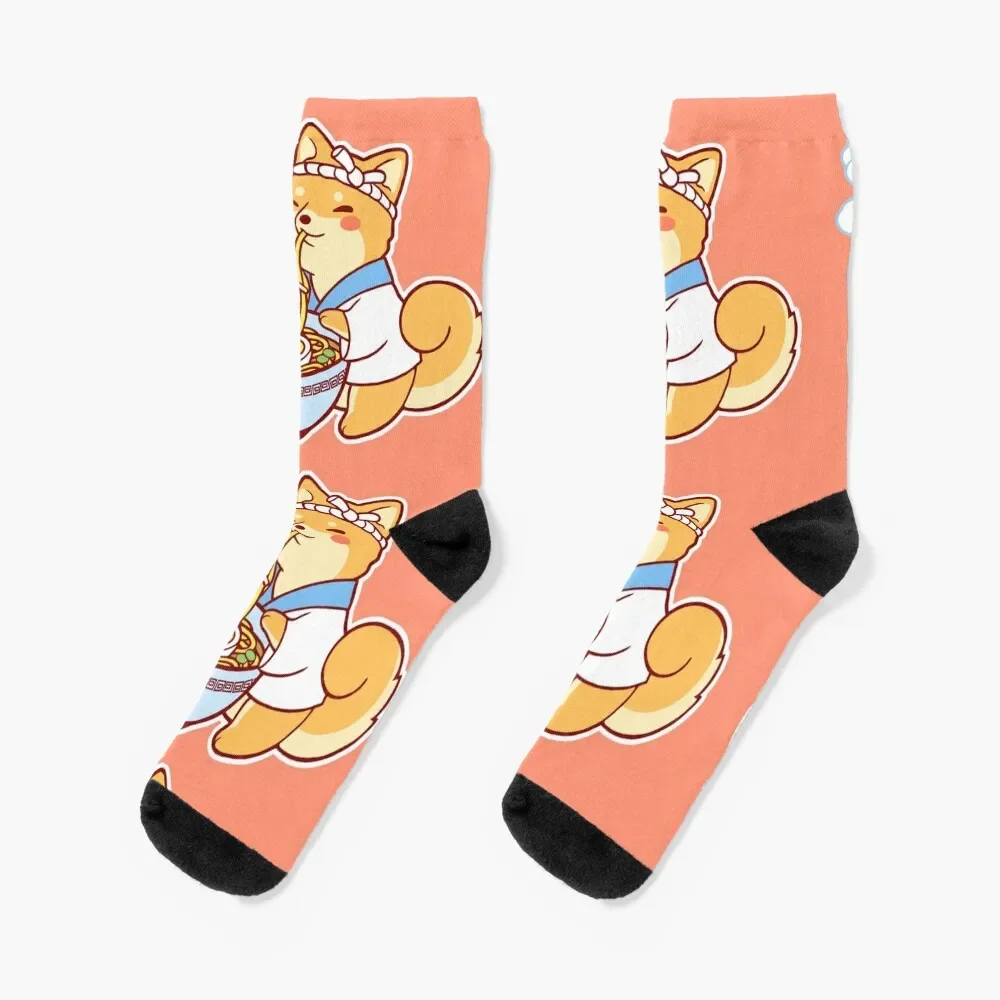 Ramen Shiba Socks luxe essential Socks Man Women's