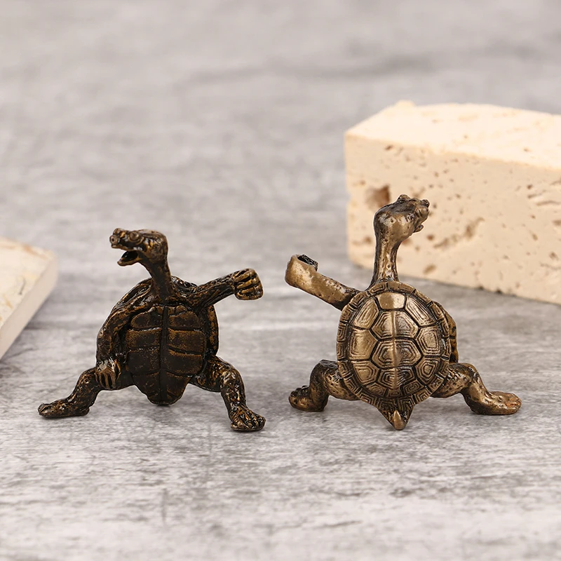 거북이 향 스틱, 골동품 구리 향 거치대, 사무실 홈 향 버너, 풍수 쿵푸 거북이 장식품