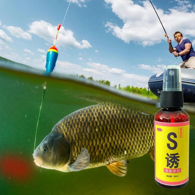 Fish Attractant Freshwater Bass Fishing Lures For Freshwater Attractant  Enhancer Liquid Spray Hold Fish On Longer