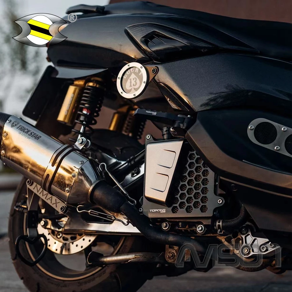 

For Nmax155 Nmax 155 125 2020 2021 2022 Radiator Grille Cover Motorcycle Radiator Guard Protector CNC Aluminium Alloy