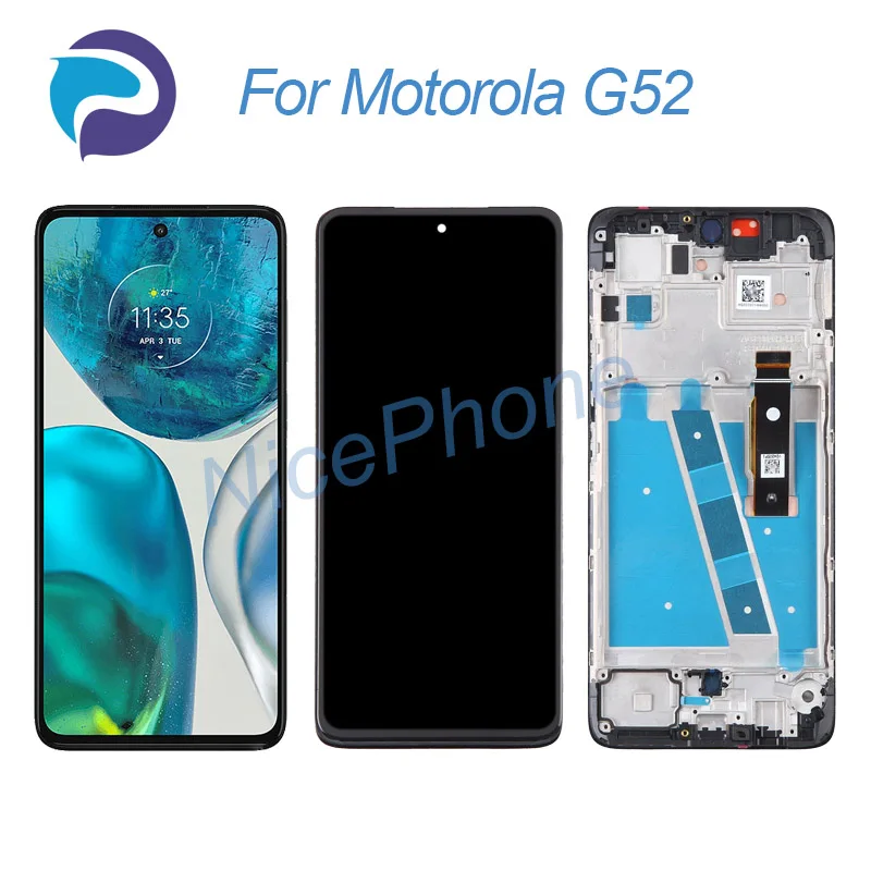 

for Motorola G52 LCD Screen + Touch Digitizer Display 2400*1080 XT2221-1 Moto G52 LCD Screen display