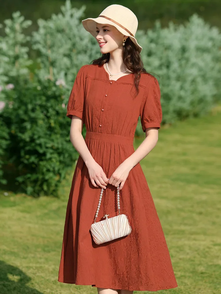 I BELIEVE YOU Red French V-neck Lace Short Sleeve Women Dresses 2024 Summer New Chic Long A-Line Gentle Dress Lady 2241095639 - AliExpress 200000345 I BELIEVE YOU Red French V-neck Lace Short Sleeve Women Dresses 2024 Summer New Chic Long A-Line Gentle Dress Lady 2241095639 - AliExpress 200000345