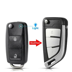 Enhanced Car Key Case Housing Replacement (Model 3 Modified)