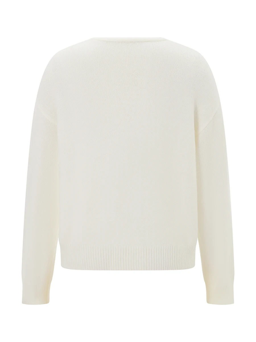 Ladies Stylish Knitted Cardigan with Round Neckline and Button Closure Long Sleeves Solid Color Soft Fall Sweater Coat for