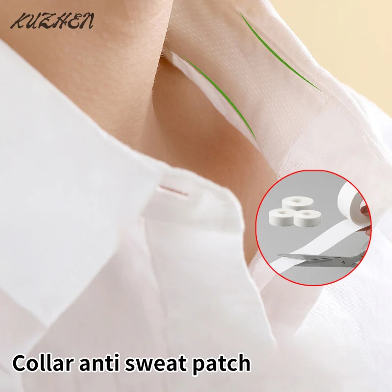 

3/5/8M Unisex Summer Deodorants Collar Patch Stickers Hat Brim Stickers Disposable Absorb Sweat Shield Pads
