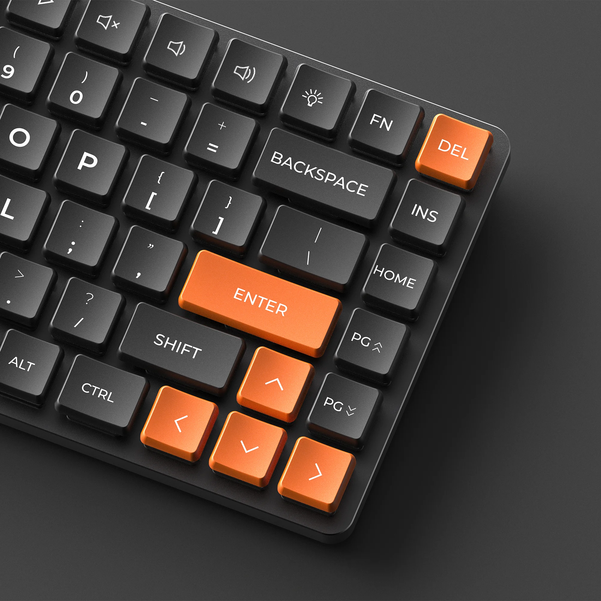 Chosfox-cfx Keycaps para Teclado Baixo Perfil Keycaps Pbt Keycaps para Interruptores Kailh Choc Low Profile