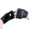 2025 Cycling Gloves Gold UAE Team Half Finger Bicycle GLOVES Men Women Ropa Cyclismo Pro Mtb Mittens Road Bike Gloves 6