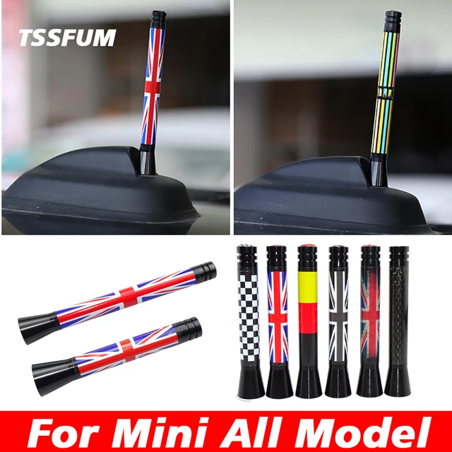 Antenne de toit de voiture Union Jack pour Mini Cooper, radio