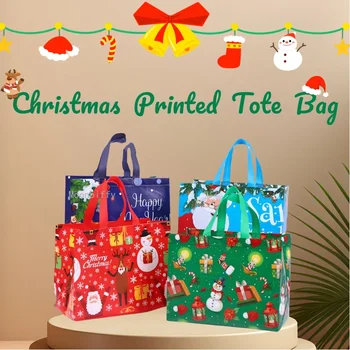 Cartoon Christmas Gift Bag 1