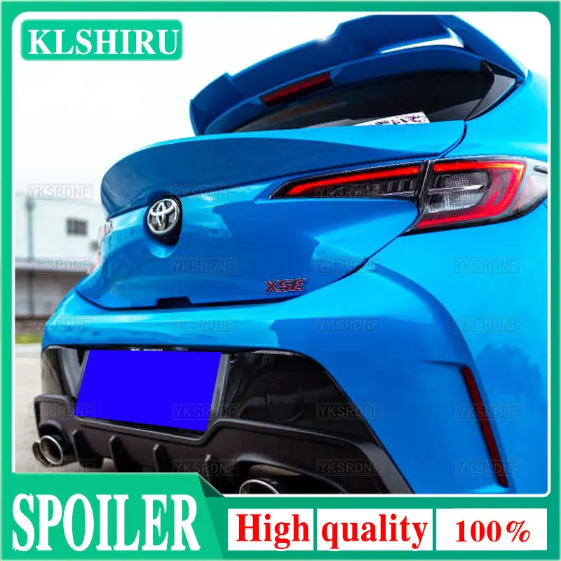 Car Rear Spoiler Wing Lip Extension For Toyota Corolla 5 Door Hatchback