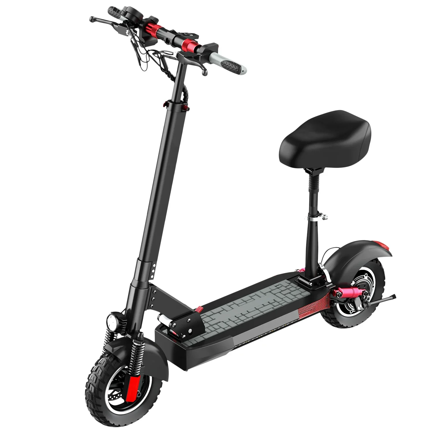 M4 Pro 800W Motor 10 Inch Tire Adult Folding Electric Scooter 48V 18Ah Battery Electric Scooter with Seat Maximum Speed 45KMH