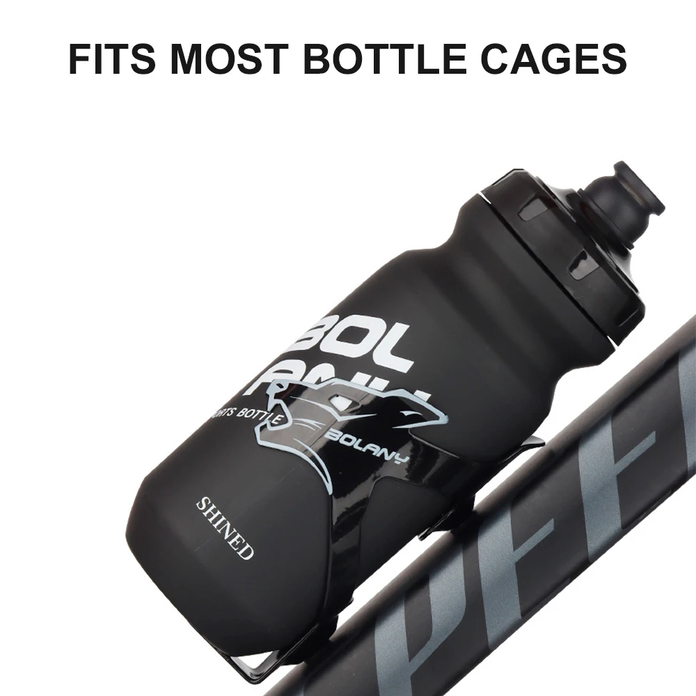 Bicycle Water Bottle 610ml Cycling Ultra Light Leak-Proof Squeezable Taste-Free Fitness Camping Hiking Sports