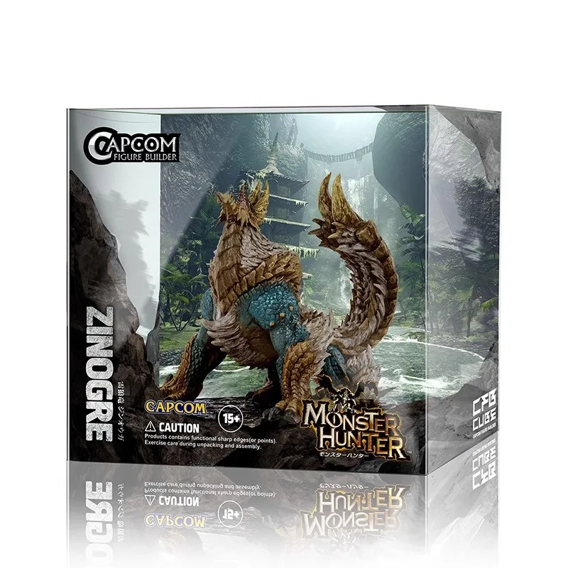 

Monster Hunter CUBE CFB CAPCOM FANTHFUL ZINOGRE Model Handmade Kit Action Toys Figures Gift