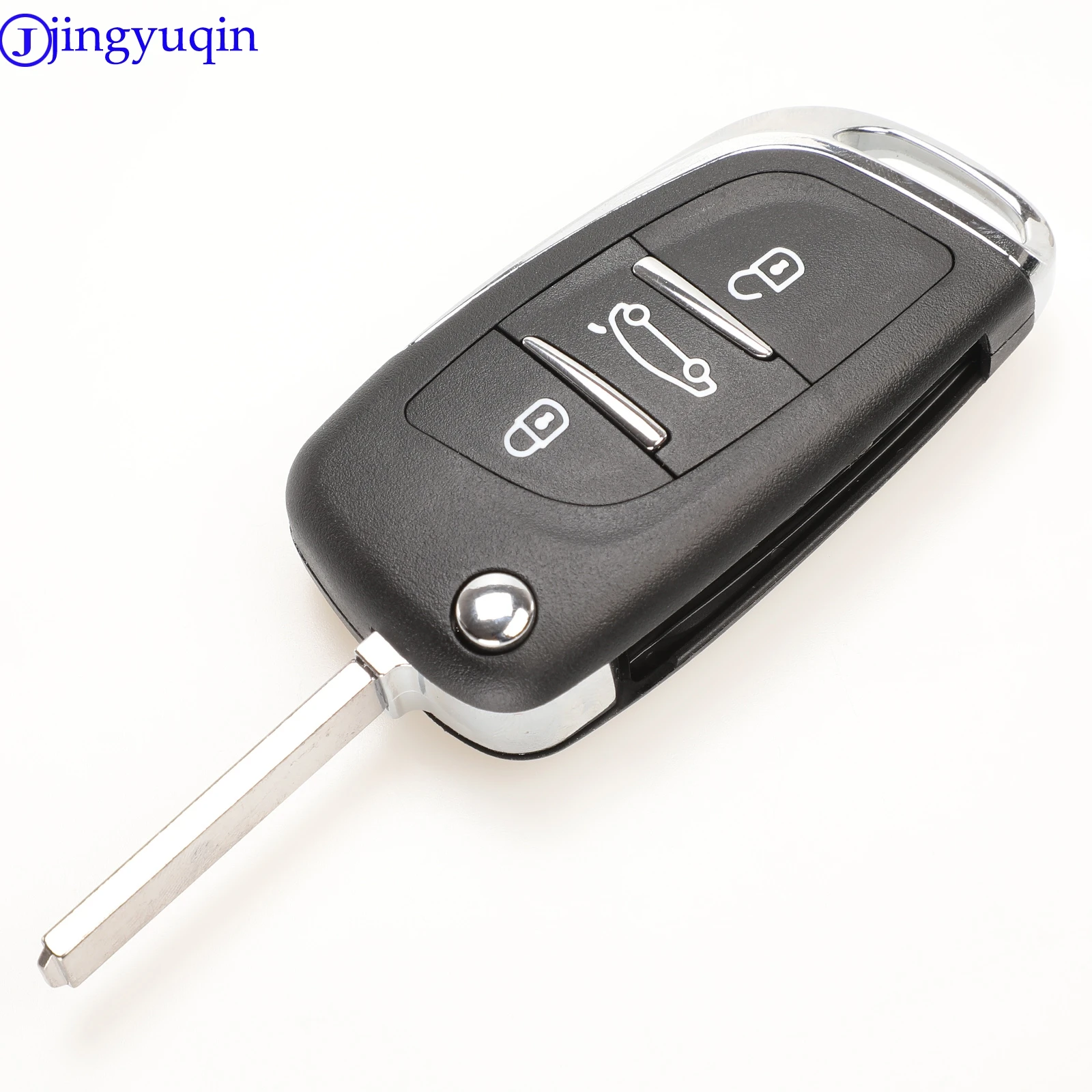 Key Shell Car Key Shell Key Case Modified Key Shell For Peugeot 306 407 807 Partner For Remote VA2/HU83 Blade Entry Fob Case 2/3 Button